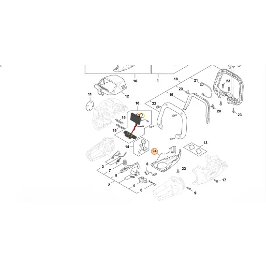 STIHL  Osłona HA07 641 0600